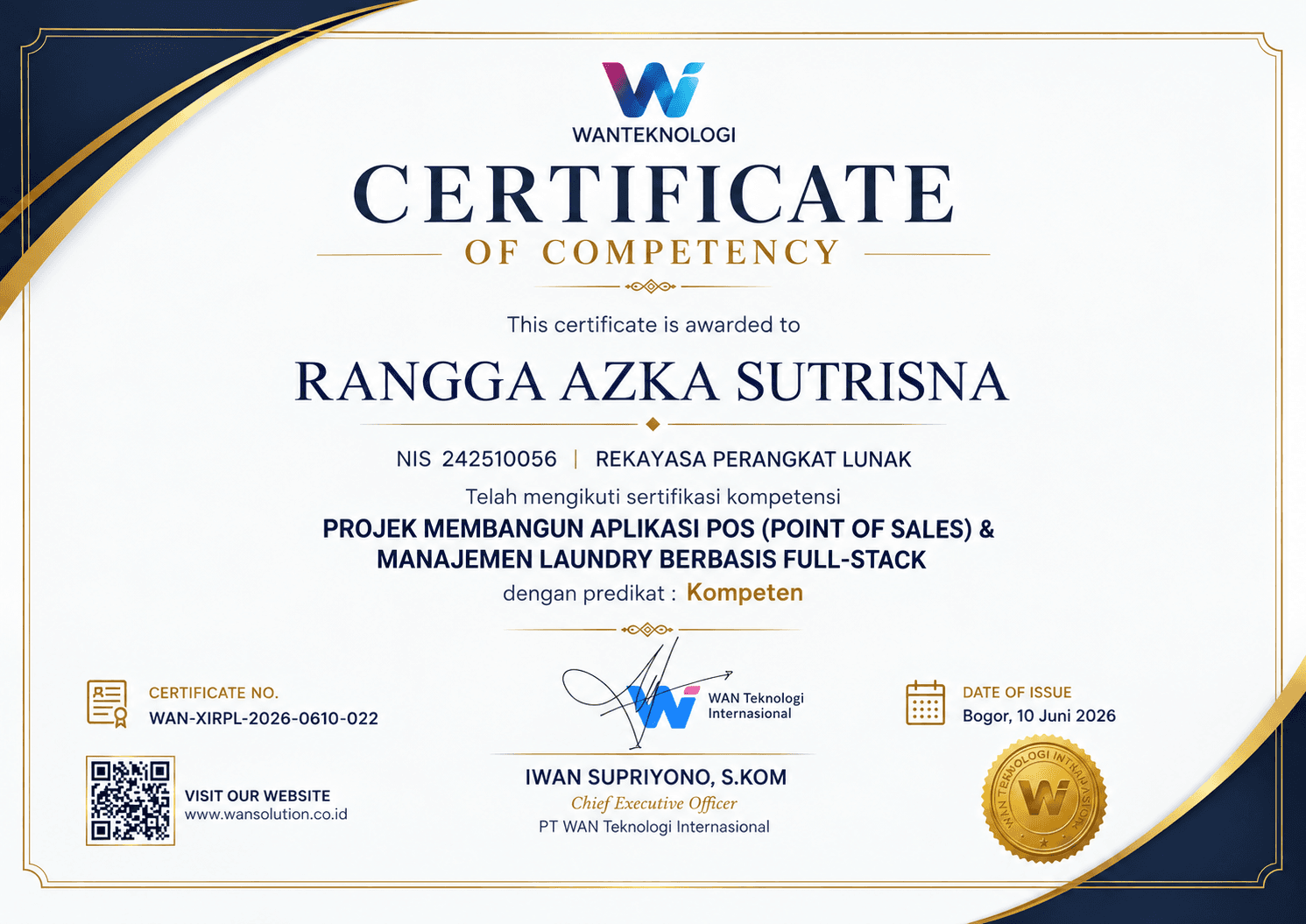 POS & Laundry Management